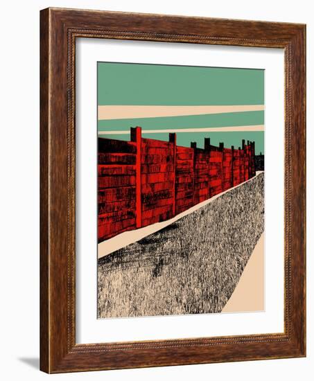 Jarrah Wall, 2014-Eliza Southwood-Framed Giclee Print