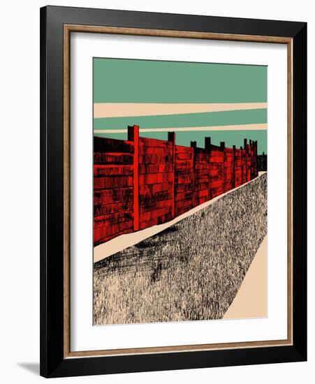 Jarrah Wall, 2014-Eliza Southwood-Framed Giclee Print