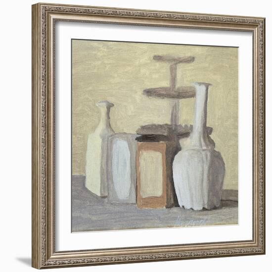 Jars and Bottles-Morandi Giorgio-Framed Giclee Print