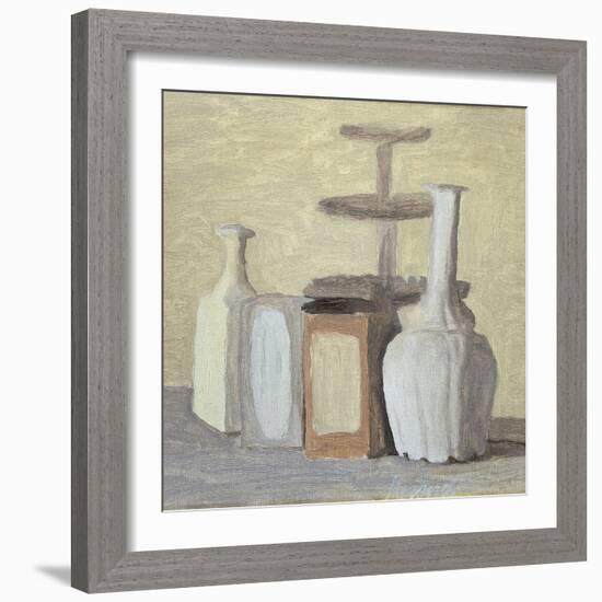 Jars and Bottles-Morandi Giorgio-Framed Giclee Print