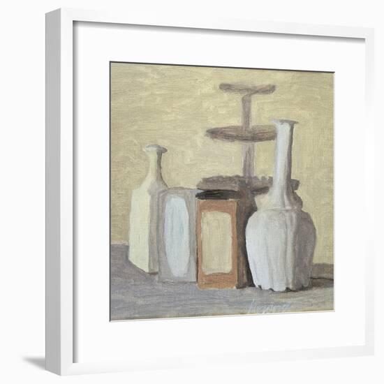 Jars and Bottles-Morandi Giorgio-Framed Giclee Print