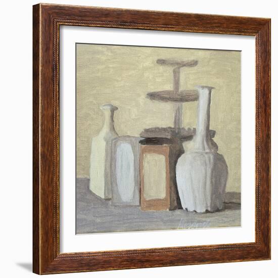 Jars and Bottles-Morandi Giorgio-Framed Giclee Print