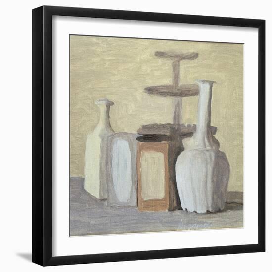 Jars and Bottles-Morandi Giorgio-Framed Giclee Print