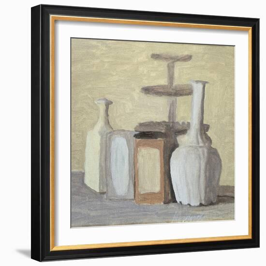 Jars and Bottles-Morandi Giorgio-Framed Giclee Print