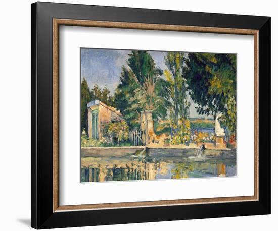 Jas De Bouffan, the Pool, C.1876-Paul Cézanne-Framed Giclee Print