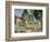 Jas De Bouffan, the Pool, C1876-Paul Cézanne-Framed Giclee Print