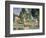 Jas De Bouffan, the Pool, C1876-Paul Cézanne-Framed Giclee Print