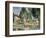 Jas De Bouffan, the Pool, C1876-Paul Cézanne-Framed Giclee Print