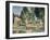 Jas De Bouffan, the Pool, C1876-Paul Cézanne-Framed Giclee Print