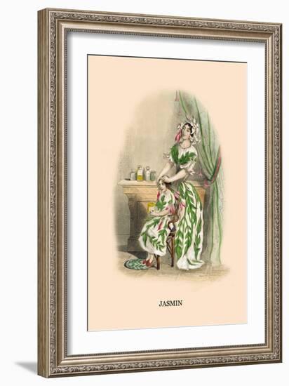Jasmin-J.J. Grandville-Framed Art Print