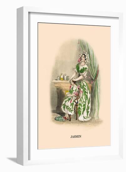 Jasmin-J.J. Grandville-Framed Art Print