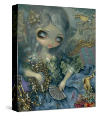 Loup Garou Red Riding Hood Jasmine Becket-Griffith CANVAS PRINT rococo wolf art