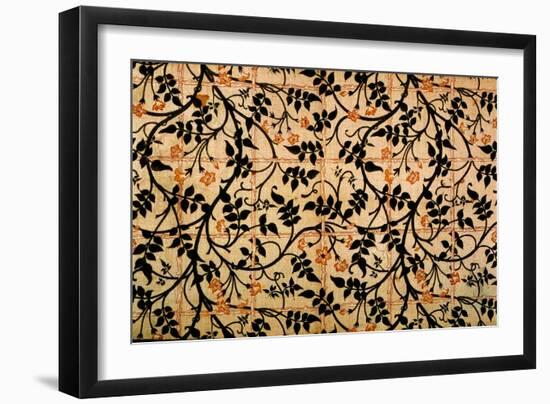 Jasmine Trail Curtain Design, 1868-70 (Printed Cotton)-William Morris-Framed Giclee Print