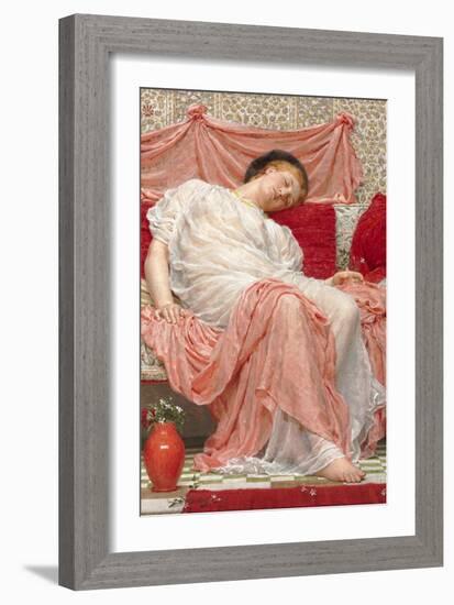 Jasmine-Albert Joseph Moore-Framed Art Print