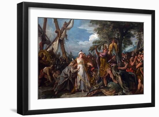 Jason Aide De Medee S'empare De La Toison D'or  Peinture De Jean-Francois De Troy (1679-1752) 1743-Jean Francois de Troy-Framed Giclee Print