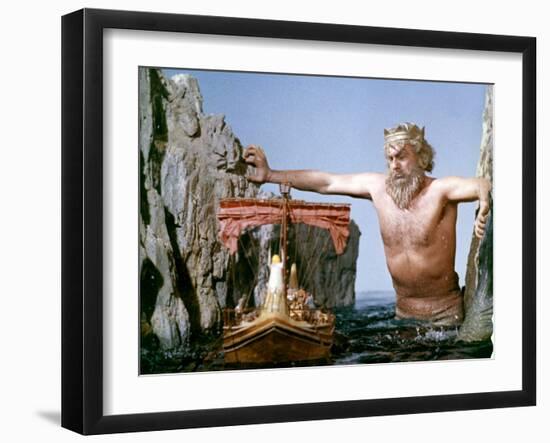 Jason and les Argonautes JASON AND THE ARGONAUTS by DonChaffey, 1963 (photo)-null-Framed Photo