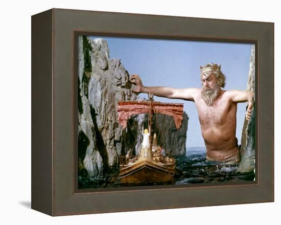 Jason and les Argonautes JASON AND THE ARGONAUTS by DonChaffey, 1963 (photo)-null-Framed Stretched Canvas