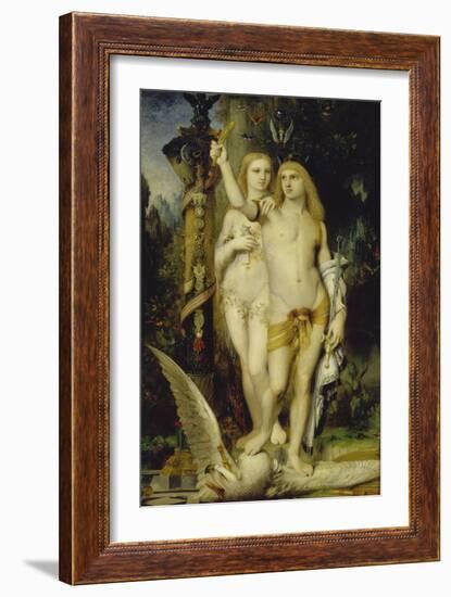 Jason and Medea, 1865-Gustave Moreau-Framed Giclee Print