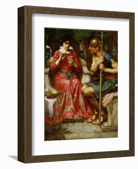 Jason and Medea, 1907-John William Waterhouse-Framed Giclee Print