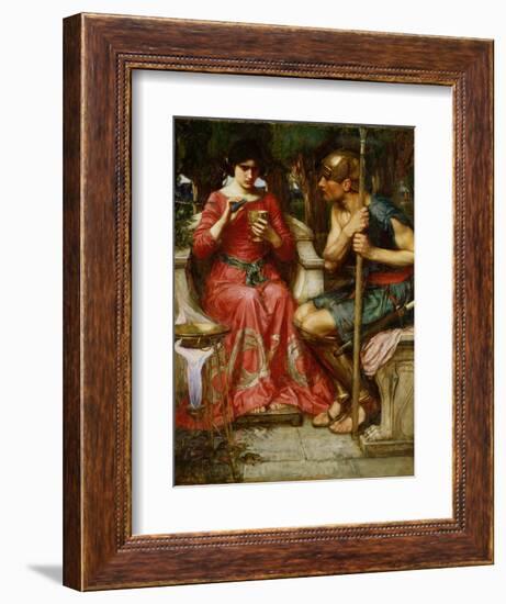 Jason and Medea, 1907-John William Waterhouse-Framed Giclee Print