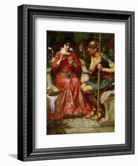 Jason and Medea, 1907-John William Waterhouse-Framed Giclee Print