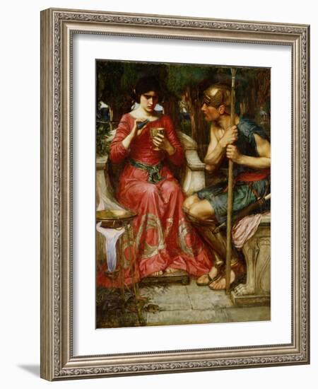 Jason and Medea, 1907-John William Waterhouse-Framed Giclee Print