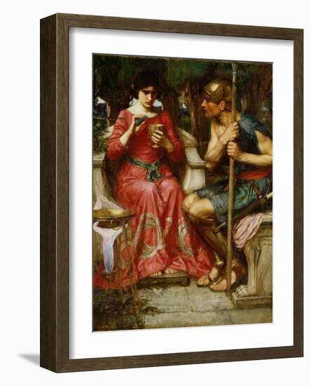 Jason and Medea, 1907-John William Waterhouse-Framed Giclee Print