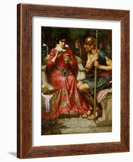 Jason and Medea, 1907-John William Waterhouse-Framed Giclee Print