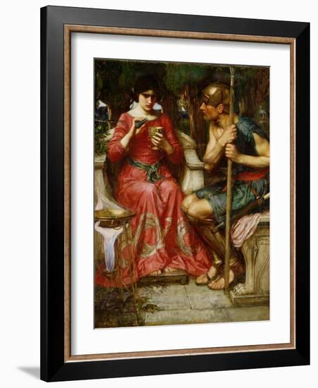 Jason and Medea, 1907-John William Waterhouse-Framed Giclee Print