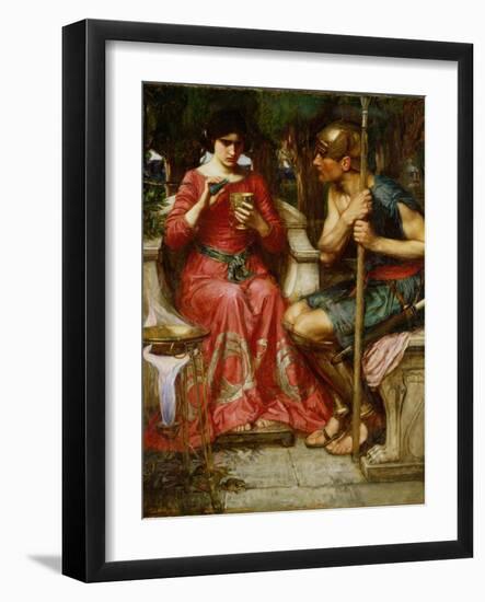 Jason and Medea, 1907-John William Waterhouse-Framed Giclee Print