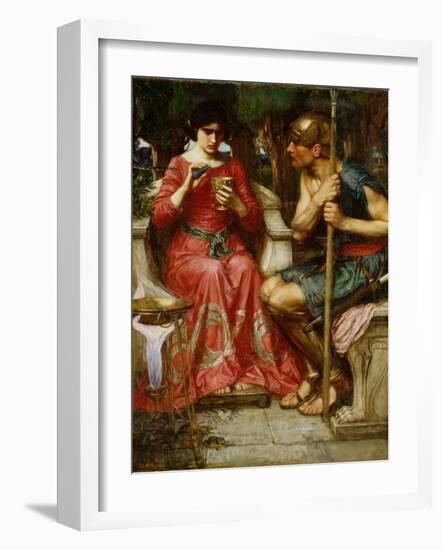 Jason and Medea, 1907-John William Waterhouse-Framed Giclee Print