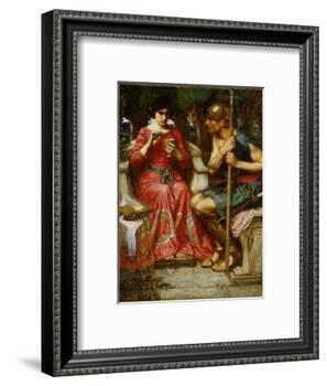 Jason and Medea, 1907-John William Waterhouse-Framed Premium Giclee Print
