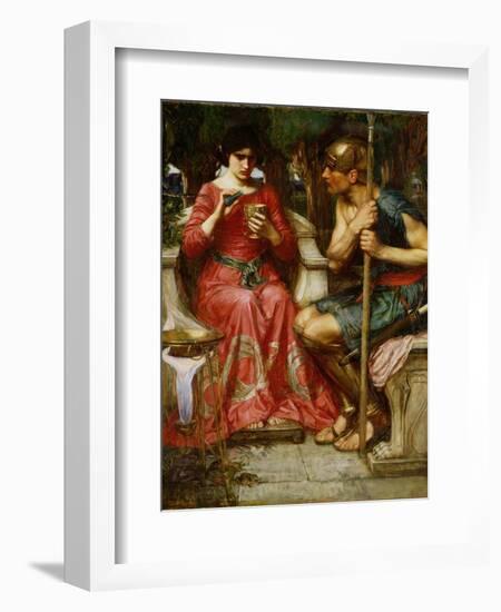 Jason and Medea, 1907-John William Waterhouse-Framed Premium Giclee Print