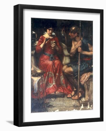 Jason and Medea-John William Waterhouse-Framed Giclee Print