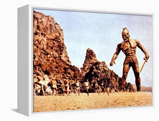 Jason And The Argonauts, Talos, The Bronze Giant, 1963-null-Framed Stretched Canvas