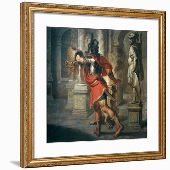 Jason and the Golden Fleece (Greek Hero Who Exchanged Fleece for His Kingdom), 181x195cm-Erasmus Quellinus-Framed Giclee Print