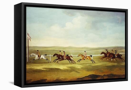 Jason' Beating 'spectator' for the Grate Subscription at Newmarket-Francis Sartorius-Framed Premier Image Canvas