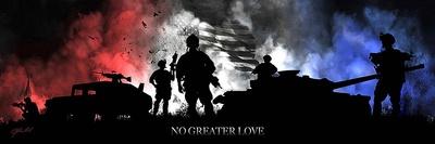 No Greater Love (Police)-Jason Bullard-Art Print