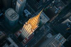 Sky View New York IV-Jason Hawkes-Framed Art Print