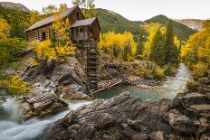 Crystal Mill Is One of the Major Iconic Shots of Colorado in Autumn-Jason J. Hatfield-Framed Premier Image Canvas