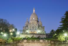 France, Paris. Basilica of Sacre Coeur, Montmartre.-Jason Langley-Photographic Print