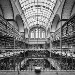 Netherlands, North Holland, Amsterdam. Cuypers Library in the Rijksmuseum, the largest and oldest a-Jason Langley-Photographic Print