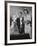 Jason Robards Jr. and Lauren Bacall Cutting the Cake at their Wedding-Ralph Crane-Framed Premium Photographic Print