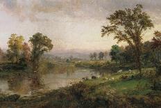 View of the Hudson Near Hastings, 1895-Jasper Francis Cropsey-Giclee Print