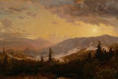 Sunset after a Storm in the Catskill Mountains, c.1860-Jasper Francis Cropsey-Giclee Print
