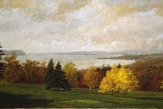 Sunset, Lake George, New York, 1867-Jasper Francis Cropsey-Framed Giclee Print