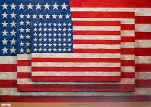 Three Flags-Jasper Johns-Art Print