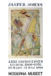 Map-Jasper Johns-Art Print