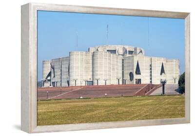 Jatiya Sangsad Bhaban National Parliament House Designed By Louis Kahn Dhaka Bangladesh Photographic Print Keren Su Art Com