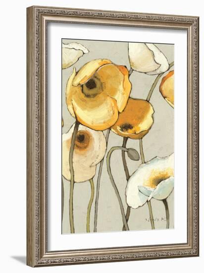 Jaune Gris II Crop-Shirley Novak-Framed Art Print